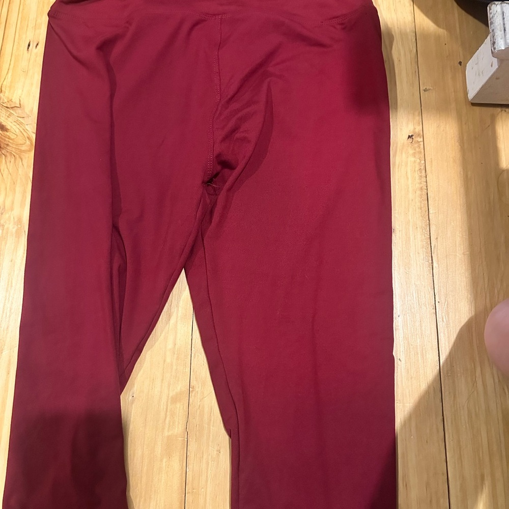 Red Leggings